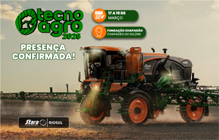 🚜 Riosul Stara na Tecnoagro 2026