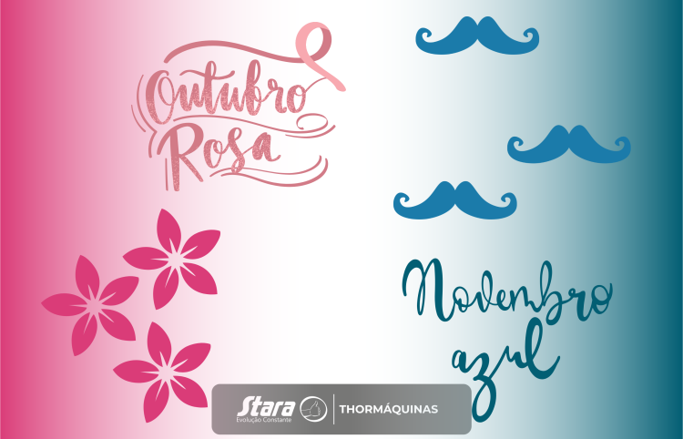 OUTUBRO ROSA - NOVEMBRO AZUL