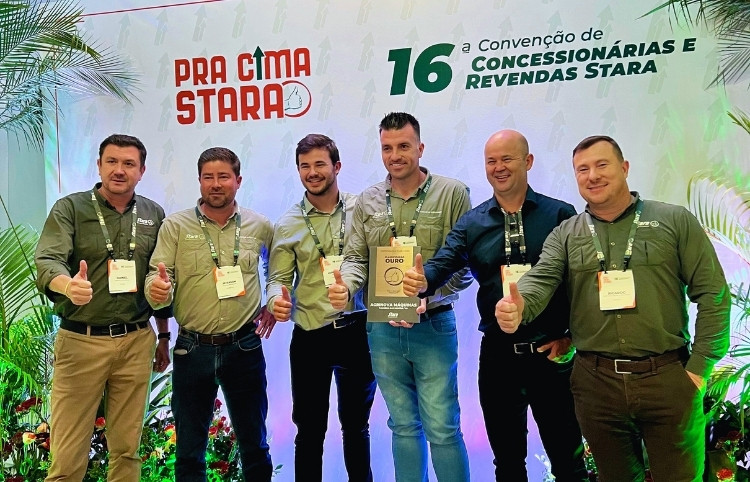AGRINOVA MÁQUINAS CONQUISTA, PELO QUARTO ANO CONSECUTIVO, A CLASSIFICAÇÃO CONCESSIONÁRIA OURO