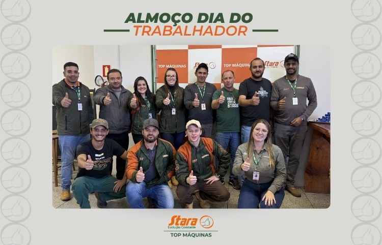 Almoço dia do trabalhador