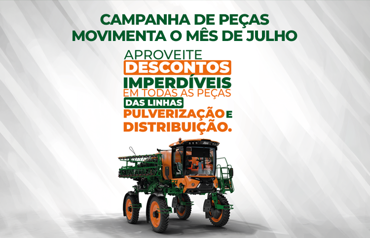 Campanha de Peças movimenta o mês de julho