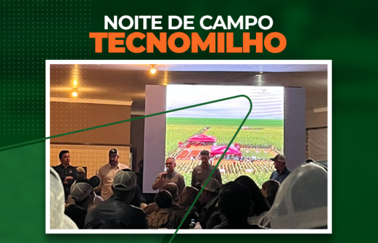 Terra Máquinas participa da Noite de Campo Tecnomilho e fortalece proximidade com o produtor rural