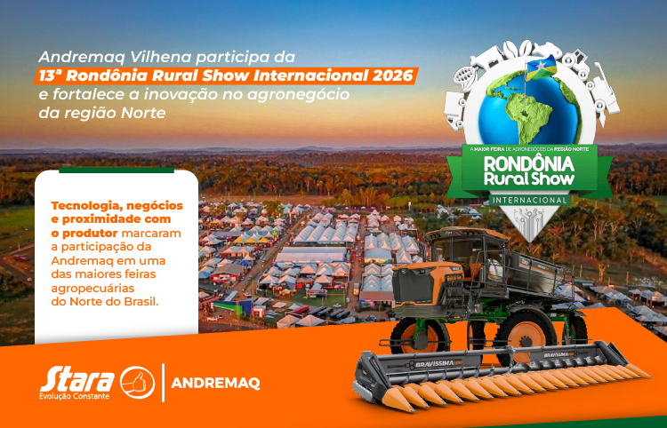 Andremaq Vilhena apresenta tecnologias e consolida parcerias na Rondônia Rural Show Internacional 2026