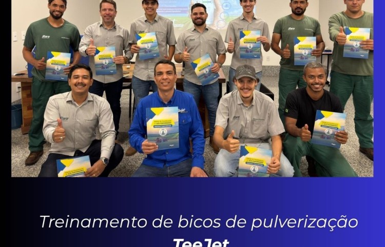 Treinamento TeeJet reforça conhecimento técnico da equipe Futura Máquinas