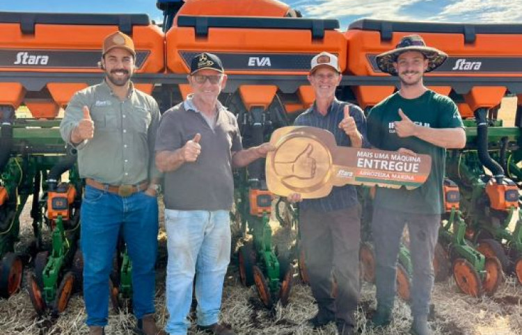 Arrozeira Marina parabeniza a família Camargo pela nova aquisição