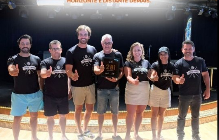 Campeões a Bordo: Equipe da Arrozeira Marina vive cinco dias de integração em alto-mar com o Consórcio Stara e Embracon