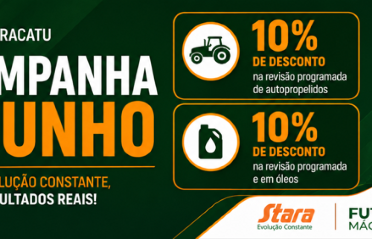 Campanha de Junho da Futura Máquinas em Paracatu