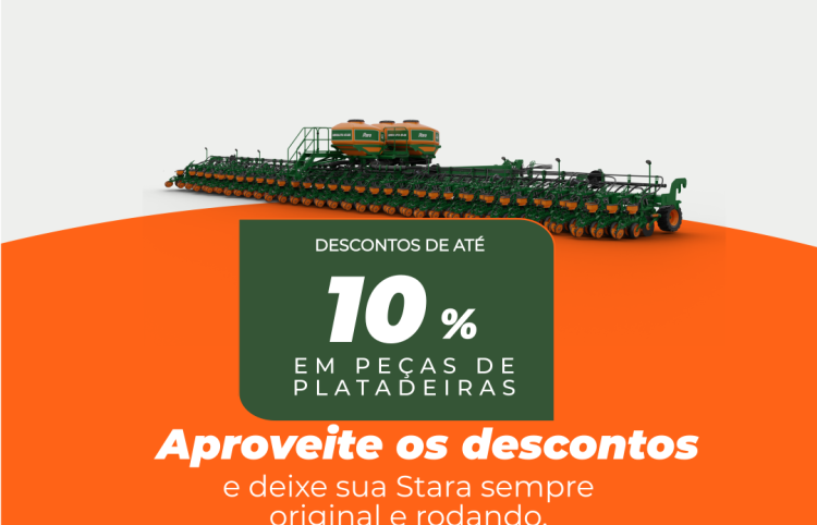 Campanha de peças de plantadeiras