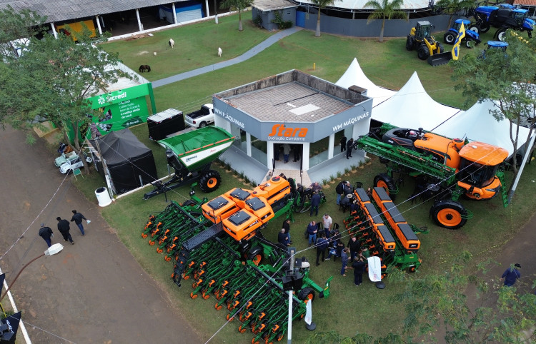 ExpoGoio 2025: WM Máquinas apresenta tecnologia Stara e oportunidades para o agronegócio de Goioerê e região.