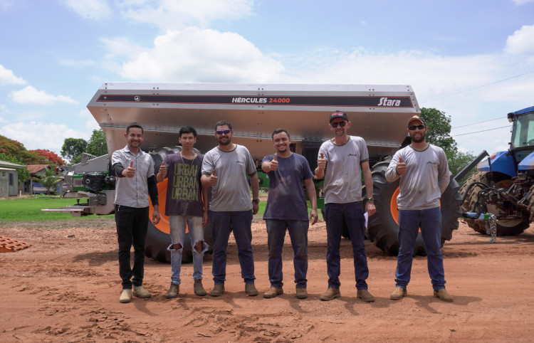 Entrega Dupla: Reboke Ninja 33000 e Hércules 24000 para o Grupo Tirloni em Tapurah/MT