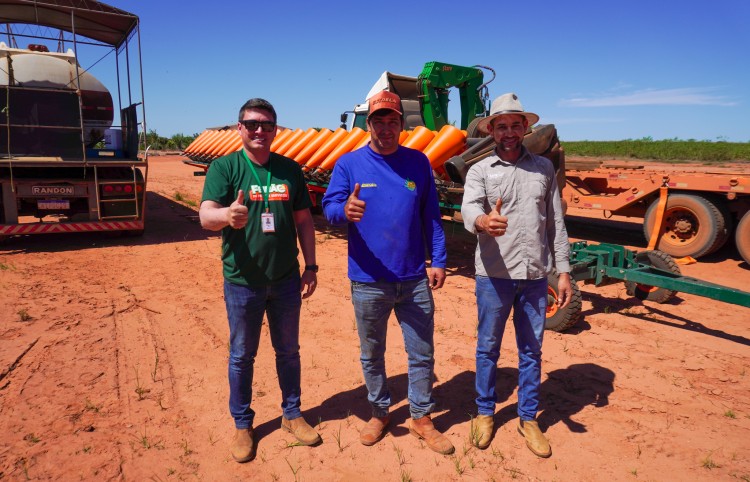 Entrega da plataforma Bravíssima em Brianorte, Nova Maringá/MT