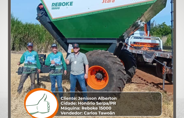 Reboke 15000 em campo! ✨