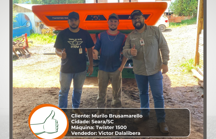 ✨ Twister 1500 a campo! 🌱