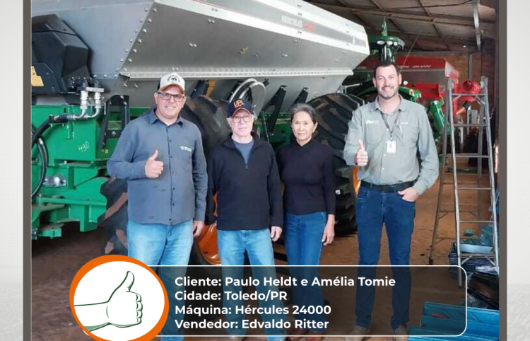 MAQFORTE REALIZA ENTREGA DE UM HÉRCULES 24000 EM TOLEDO/PR!