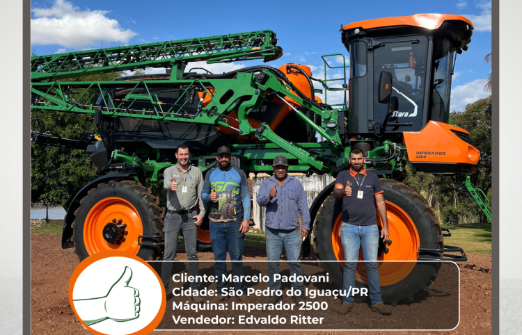 Mais um Imperador 2500 a campo! 🌱