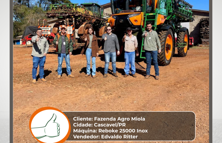 Mais uma conquista no campo em Corbélia/PR! 🌾