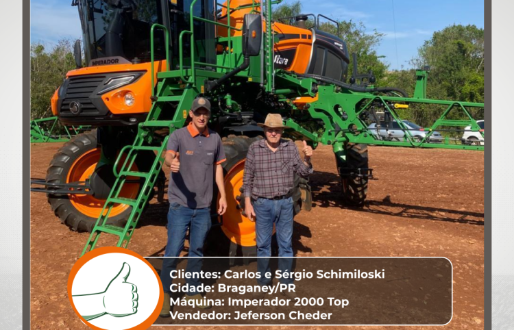 🌾 Entrega do Imperador 2000 em Braganey/PR! ✨