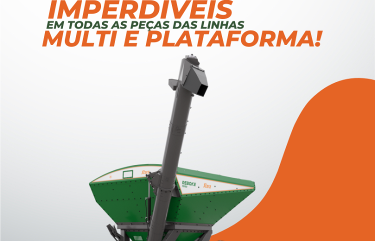 ROTA AGRÍCOLA ESTÁ COM DESCONTOS EM TODAS AS PEÇAS DA LINHA MULTI E PLATADORMA EM FEVEREIRO