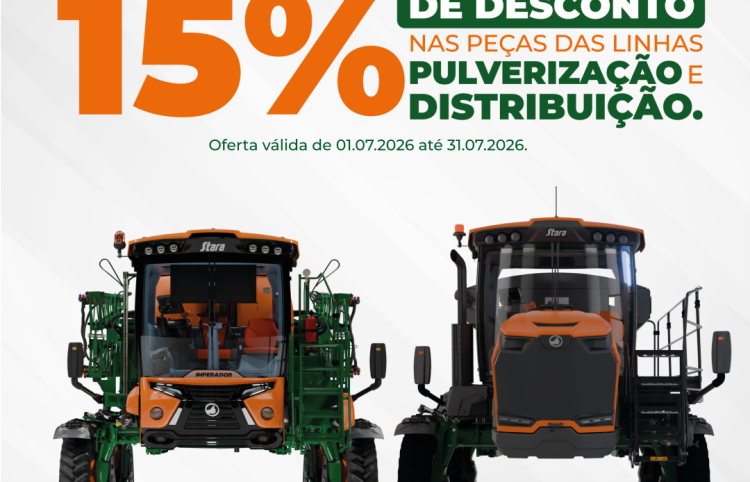 CAMPANHA JULHO PEÇAS PULVERIZAÇÃO E DISTRIBUIÇÃO