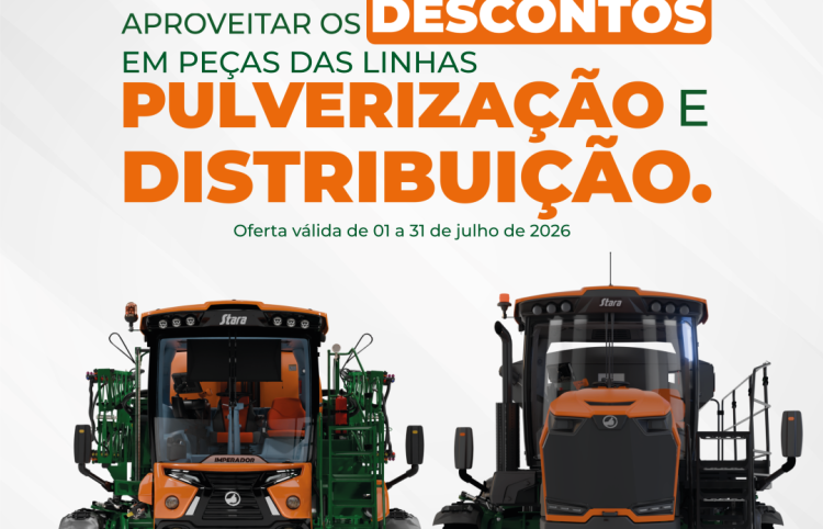 Últimos dias da Campanha de Julho: aproveite 15% de desconto na Futura Máquinas