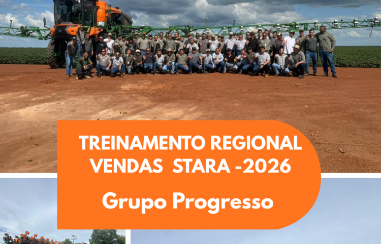 Treinamento Regional de Vendedores da Stara reúne equipe na Fazenda Progresso