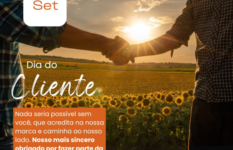 Dia do Cliente, dia de agradecer!