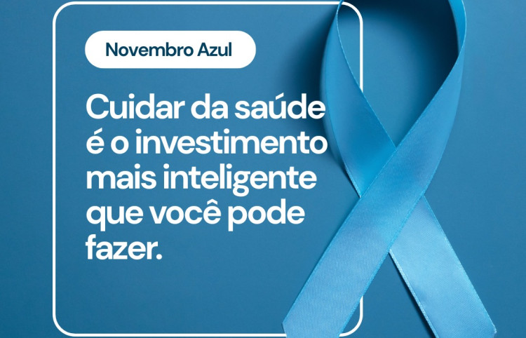 Novembro Azul: Mês de conscientização sobre a saúde do homem