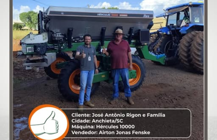 Entrega do Hércules 10000 Inox