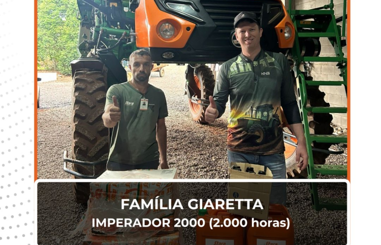 Revisão Programada Stara de 2.000 horas no Imperador 2000