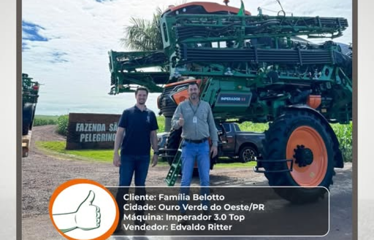 Entrega do Imperador 3.0 Top | Família Belotto