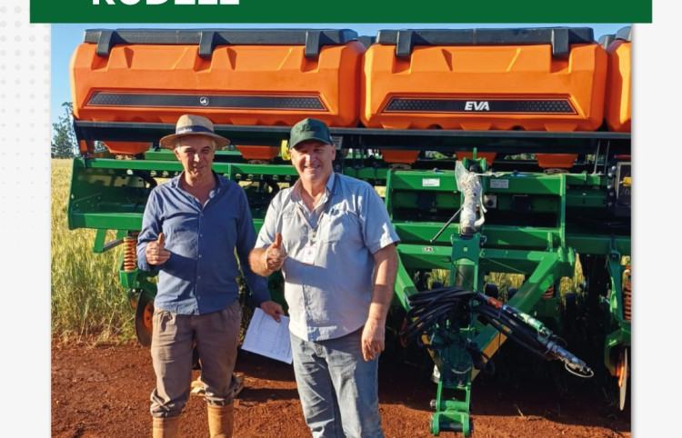 Outubro encerra com entrega dupla de plantadeiras em Catuípe