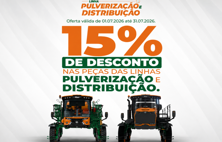 CAMPANHA DA FABRICA: Peças Das Linhas De Pulverização E Distribuição Com Desconto 👍🏻🧡💚