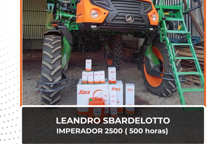 Revisão de 500 horas – Imperador 2500