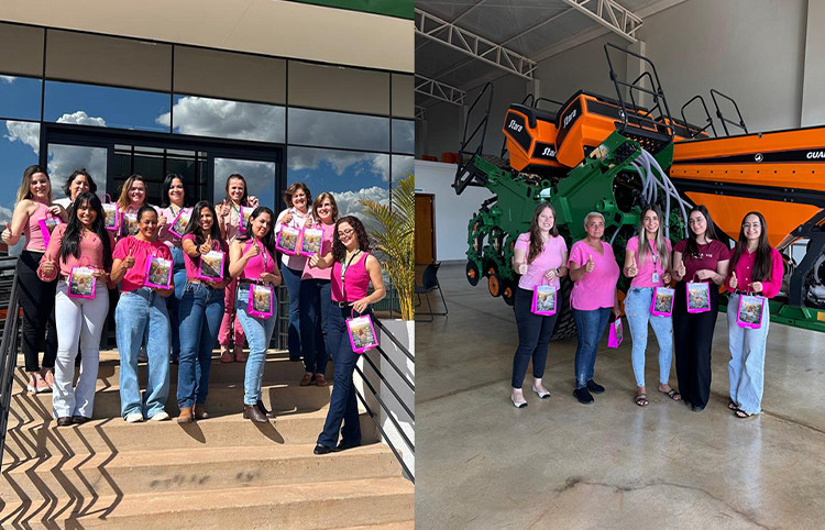 Outubro Rosa na GP Máquinas