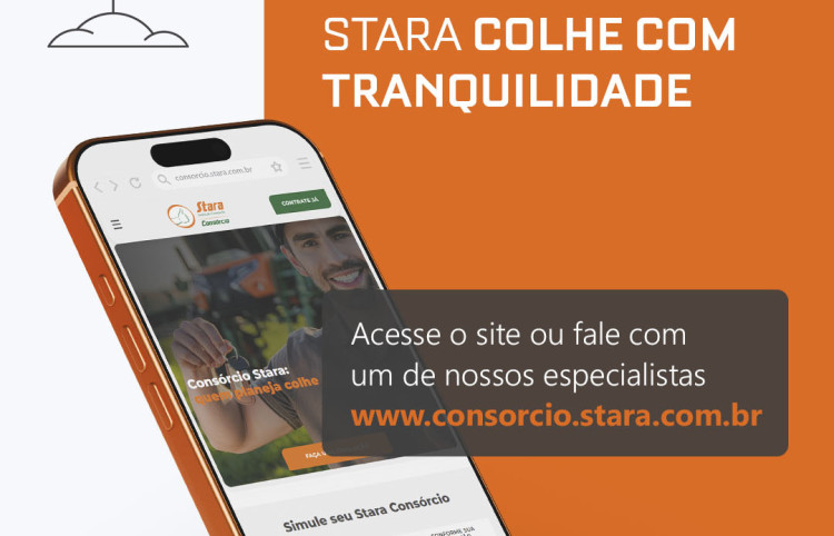 Invista em uma máquina da Stara sem pesar no bolso