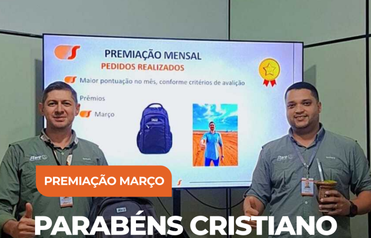 VENDEDOR DESTAQUE DE MARÇO