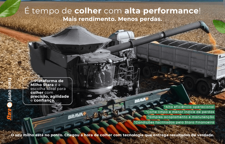 PROMOÇÃO PLATAFORMA DE MILHO BRAVA