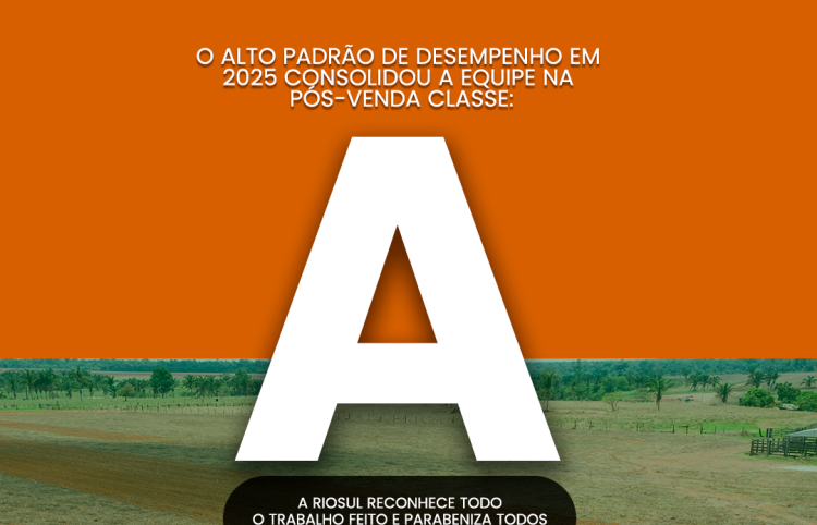 Riosul conquista classificação A no pós-venda em 2025