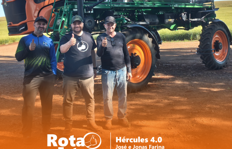 ROTA DE ENTREGA: LAGOA VERMELHA