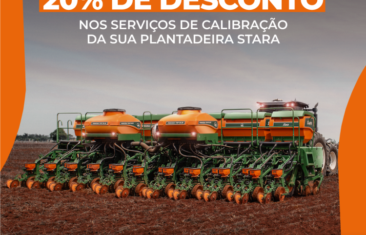 ROTA AGRÍCOLA ESTÁ COM 20% DE DESCONTO NOS SERVIÇOS DE CALIBRAÇÃO EM OUTUBRO