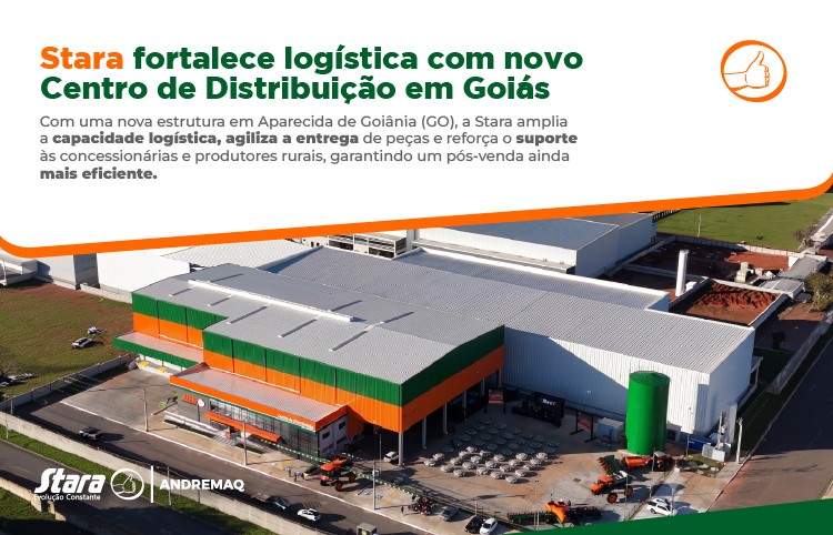 Stara amplia estrutura logística com novo Centro de Distribuição em Aparecida de Goiânia