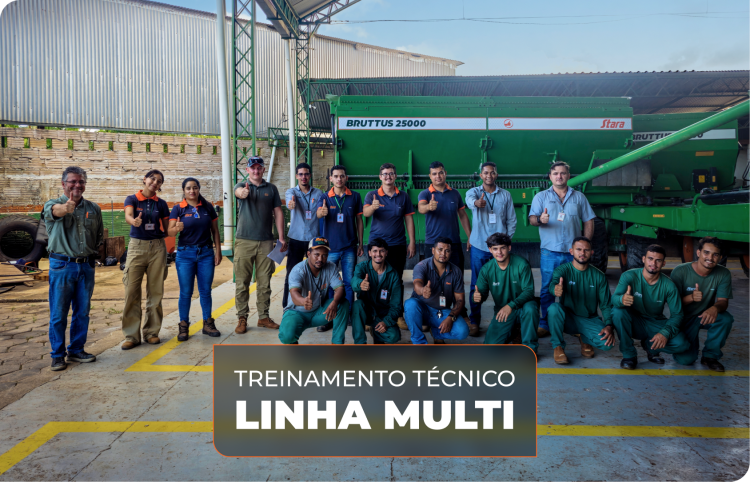 Treinamento Técnico Linha Multi fortalece conhecimento e qualificação da equipe Safra