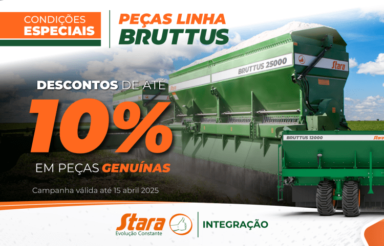 Condições Especiais Peças Linha de Distribuidores Bruttus