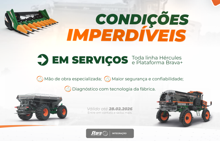 Condições imperdíveis na Integração!