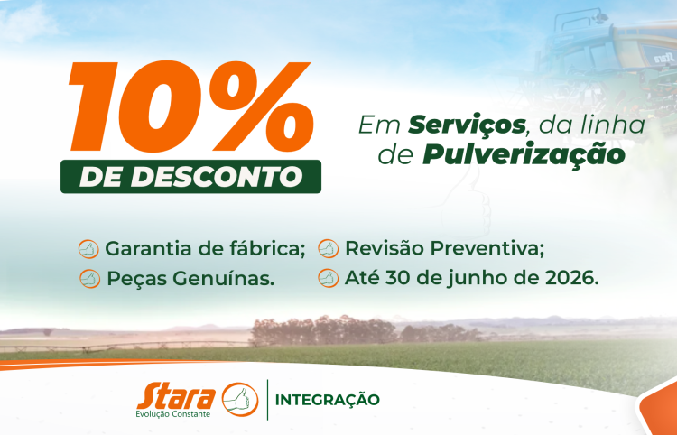 Condições especiais para sua pulverização!