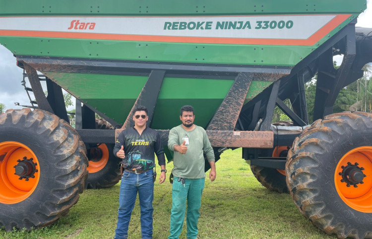 Novo Reboke Ninja 33.000 no Campo! 👍🏻🧡💚