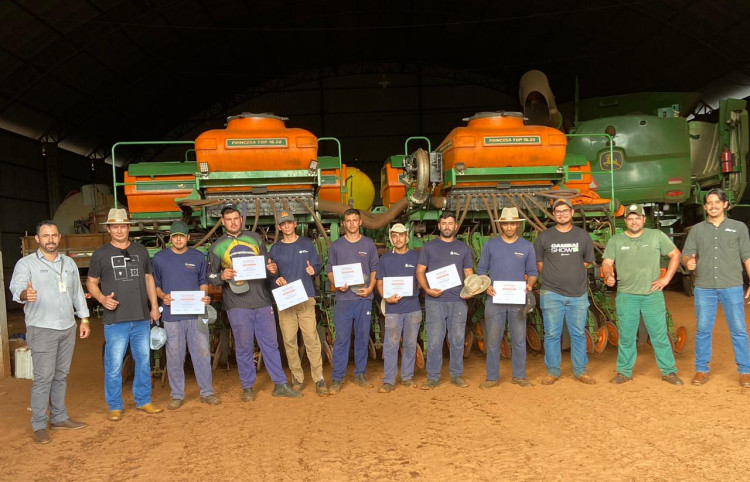 Treinamento operadores plantio