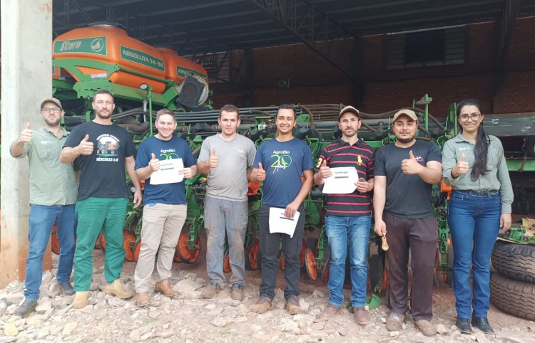 Treinamento operadores plantio