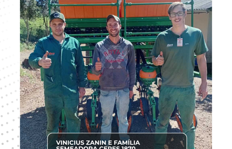 ENTREGA SEMEADORA CERES 1870 - PROTASIO ALVES - RS