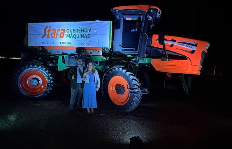 QUERÊNCIA MÁQUINAS PRESENTE NO EVENTO PLANO SAFRA BRADESCO